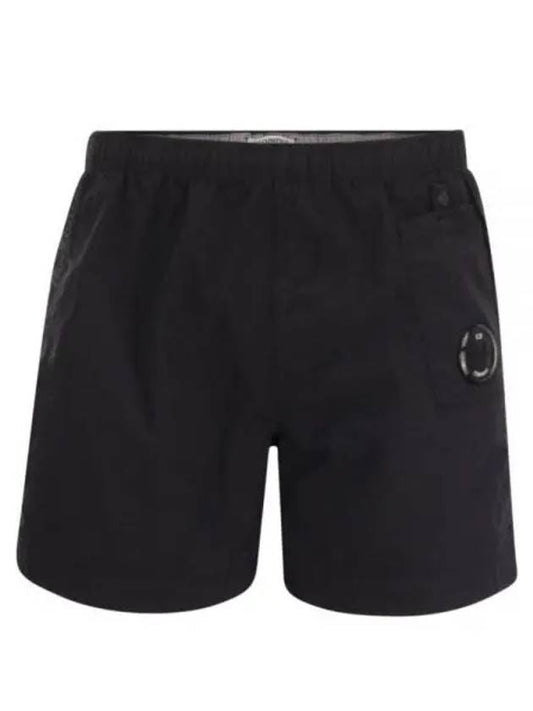 Lens Pocket Swim Shorts Black - CP COMPANY - BALAAN 2