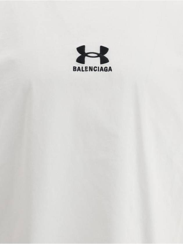 Short Sleeve T Shirt 787349 TRVB7 9081 White - BALENCIAGA - BALAAN 4