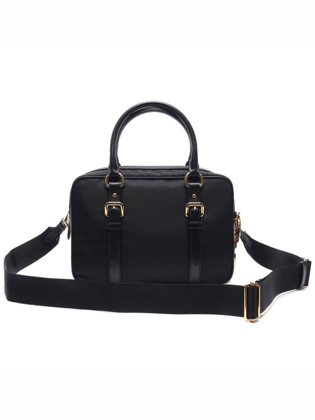 Nylon Saffiano Tote Bag Black - PRADA - BALAAN 5