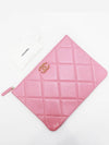 19 Lambskin Medium Clutch Bag Pink - CHANEL - BALAAN 7