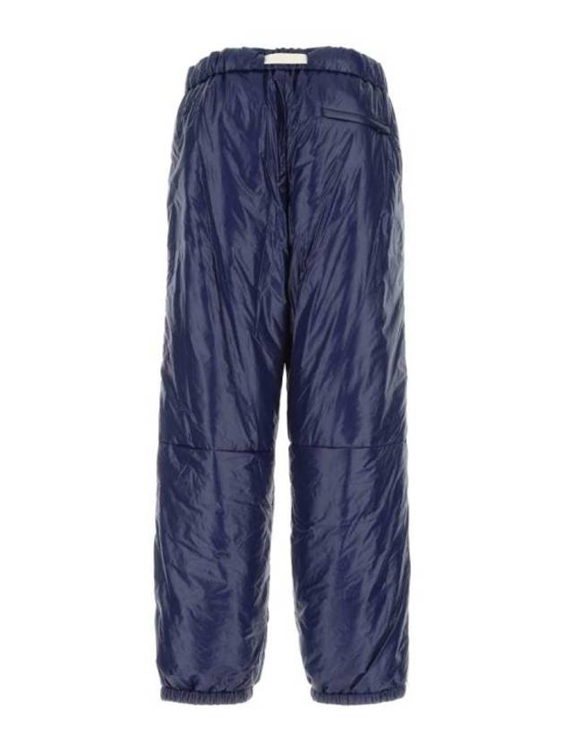 Drawstring Nylon Straight Pants Navy - JIL SANDER - BALAAN 3