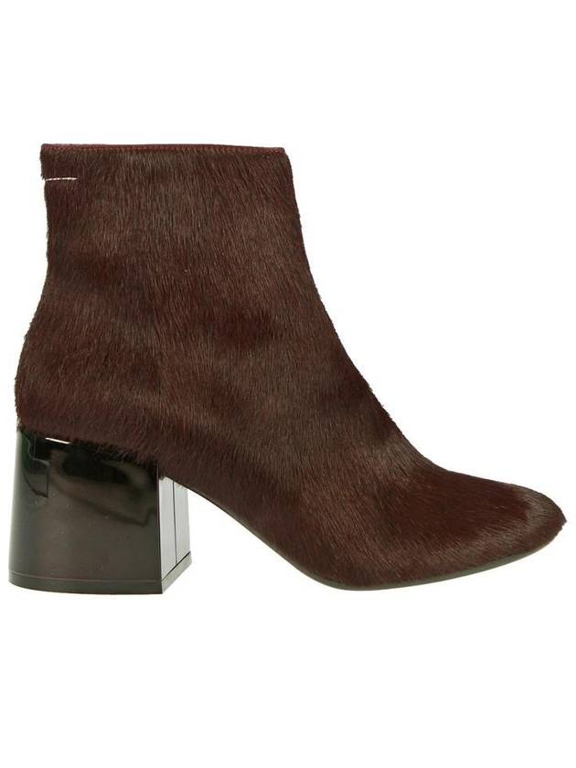 MM6 Maison Margiela PONY calf leather ankle boots - MAISON MARGIELA - BALAAN 1