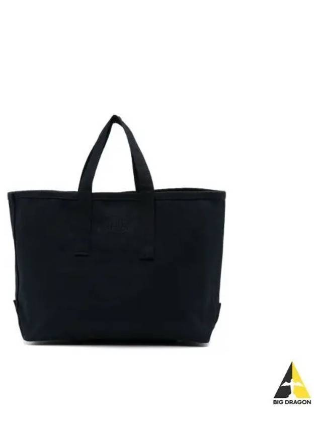 24 SMALL EMBROIDERED LOGO TOTE BAG DARKEST NAVY 737 - STUDIO NICHOLSON - BALAAN 1