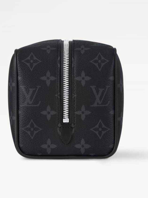 Trousse Toilette Locker Dopp Kit Monogram Eclipse Pouch Bag Black - LOUIS VUITTON - BALAAN 3