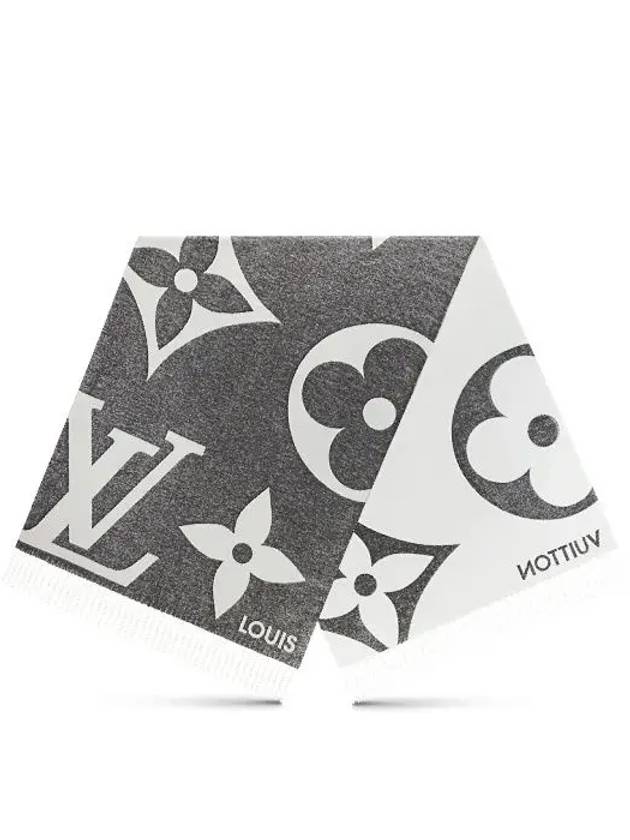 Ultimate Shine Scarf Grey - LOUIS VUITTON - BALAAN 3