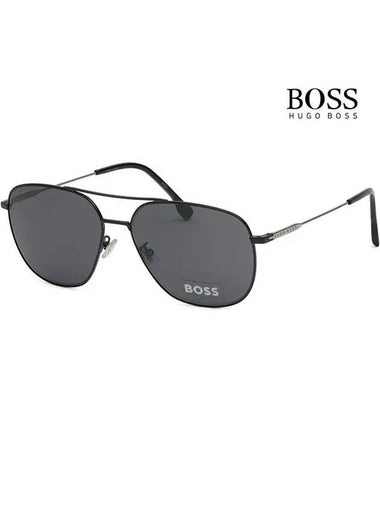 Hugo Boss Sunglasses BOSS1218FSK TI7IR Overfit Men's Boeing Two Bridge - HUGO BOSS - BALAAN 1