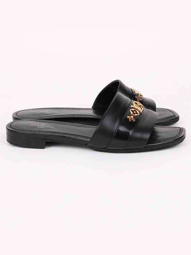 Black Revival Flat Mule 1A8W2A - LOUIS VUITTON - BALAAN 5