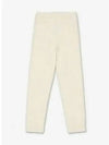 Side Logo Cotton Jogger Track Pants White - GANNI - BALAAN 2