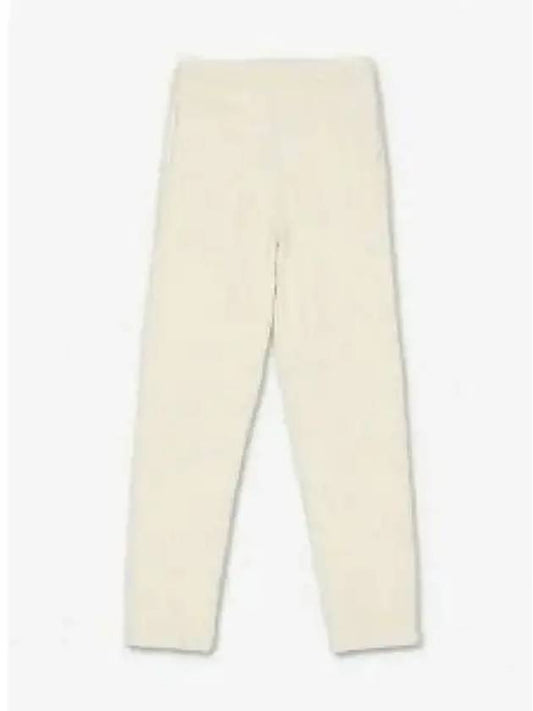 Side Logo Cotton JoGGer Track Pants White - GANNI - BALAAN 2