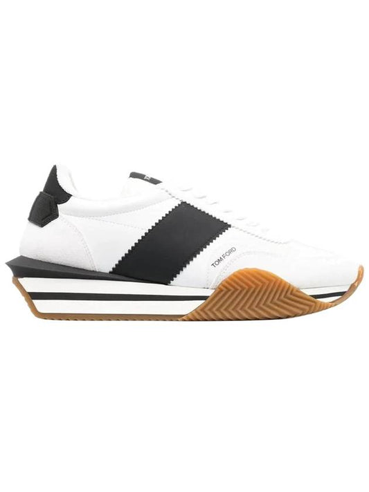 James Low Top Sneakers White - TOM FORD - BALAAN 1