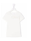 Kids Women Logo Embroidery T Shirt White C15D46 117 - CHLOE - BALAAN 1