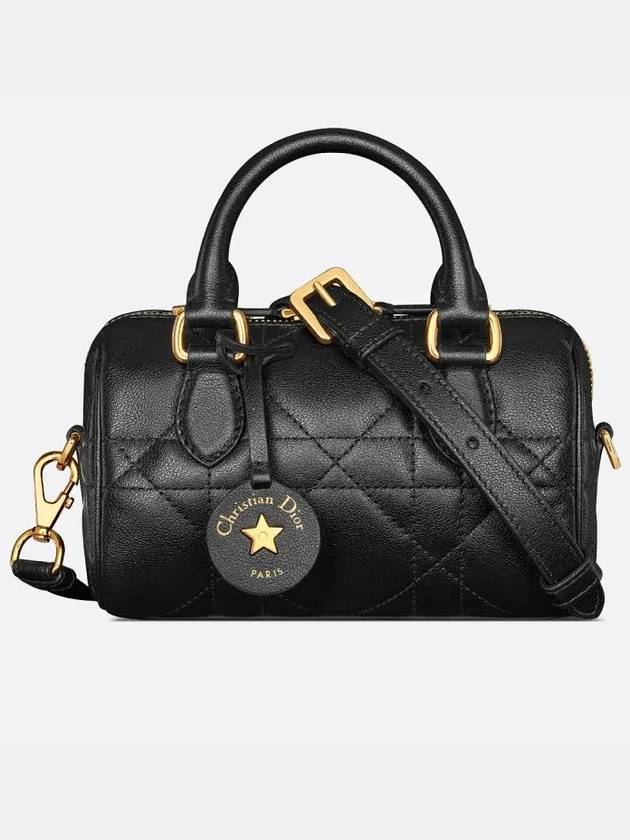 Groove 16 Macrocannage Calfskin Mini Bag Black - DIOR - BALAAN 2