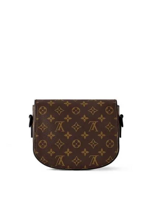 Montsouris PM Monogram Macassar Canvas Messenger Bag Brown - LOUIS VUITTON - BALAAN 4