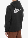 Essentials Sherpa Hoodie Black - NIKE - BALAAN 5