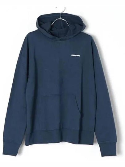 Kids 63045 PONN P6 logo hoodie navy - PATAGONIA - BALAAN 2