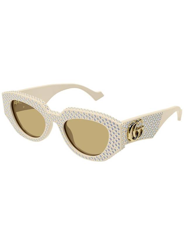 geometric frame tinted glasses GG1421S - GUCCI - BALAAN 3