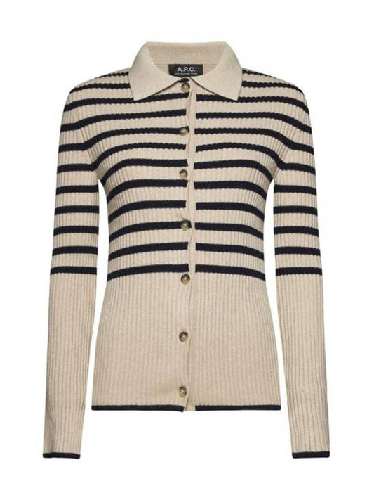 Mallory Cardigan Beige - A.P.C. - BALAAN 1