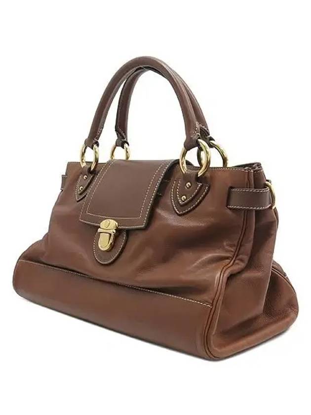 brown tote bag - MARC JACOBS - BALAAN 3