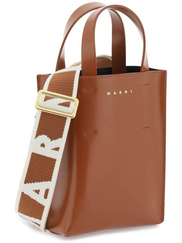 Nano Museo Tote Bag Bag Brown - MARNI - BALAAN 4