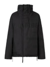 Men's Horseferry Logo Print Hooded Zip-Up Padding Black - BURBERRY - BALAAN 8