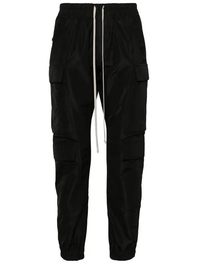 Cargo Pants LIDO Mastodon Mega Cargo KINETIX FAILLE Black RU01D3337 FK 09 - RICK OWENS - BALAAN 1