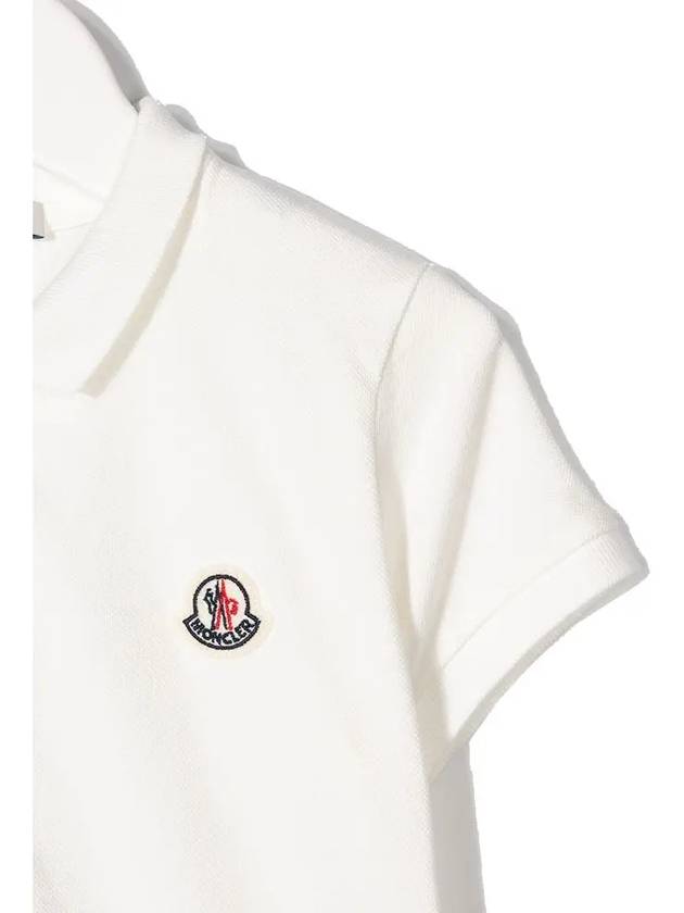 21FW Women's Logo Patch Collar One Piece 8I700 10 8496F 034 - MONCLER - BALAAN 4