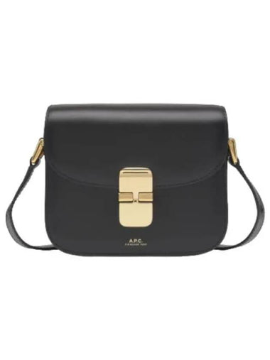 Mini Grace Crossbody Black Bag - A.P.C. - BALAAN 1