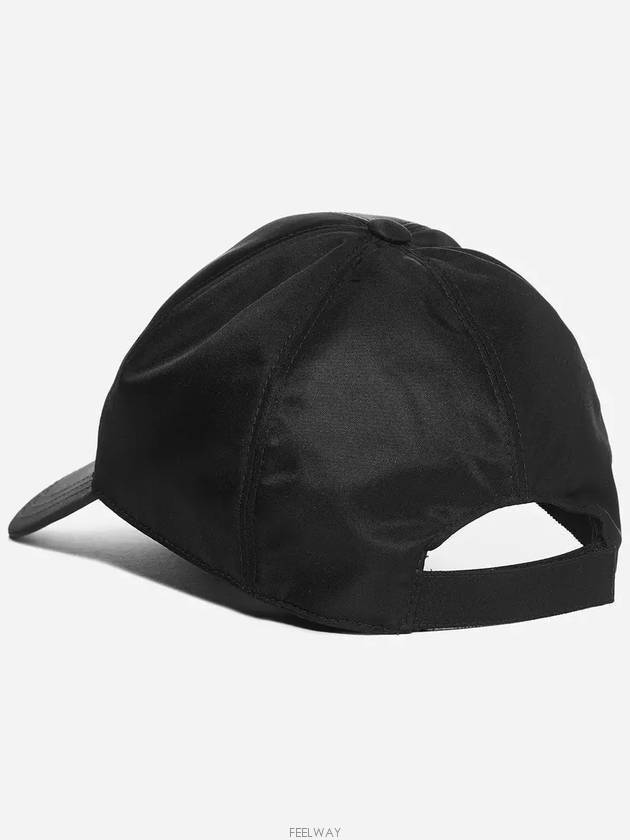 triangle logo re-nylon ball cap black - PRADA - BALAAN 7