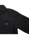 Logo Cotton High Neck Zip-Up Jacket Black - CP COMPANY - BALAAN 5