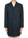 Men's Mackintosh Bal Collar Classic Single Coat Navy - THOM BROWNE - BALAAN 2