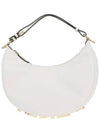 Fendigraphy Small Hobo Shoulder Bag White - FENDI - BALAAN 3