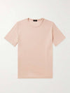 Anemone Essential Crew Neck Short Sleeve T-Shirt Pink - THEORY - BALAAN 2