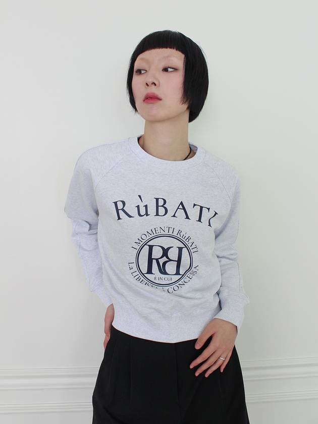 Arc R?bati Sweatshirt ICE MELANGE - RUBATI - BALAAN 4