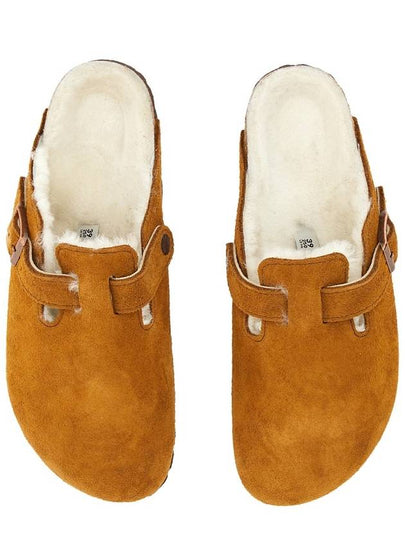 Boston Fur Shearling Mule Mink - BIRKENSTOCK - BALAAN 2