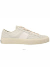 Suede Low Top Sneakers Marble Cream - TOM FORD - BALAAN 2