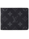 Slender Monogram Eclipse Half Wallet Black - LOUIS VUITTON - BALAAN 2