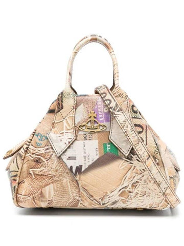 Yasmine Small Purse Shoulder Bag Beige - VIVIENNE WESTWOOD - BALAAN 1