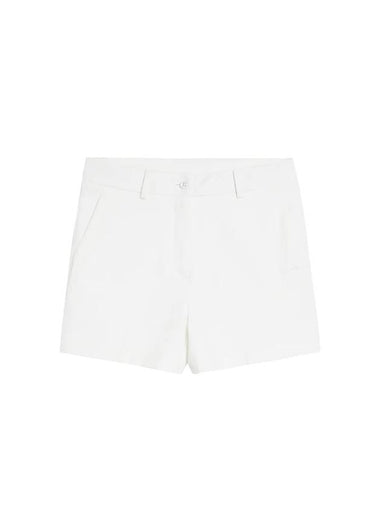 Women's Gwen Shorts White - J.LINDEBERG - BALAAN 1