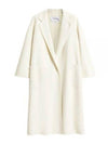 Ludmilla 2 Cashmere Single Coat White - MAX MARA - BALAAN 3