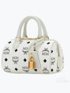 Ella Visetos Tote Bag White - MCM - BALAAN 2