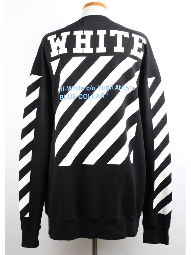 Logo sweatshirt L - OFF WHITE - BALAAN 3