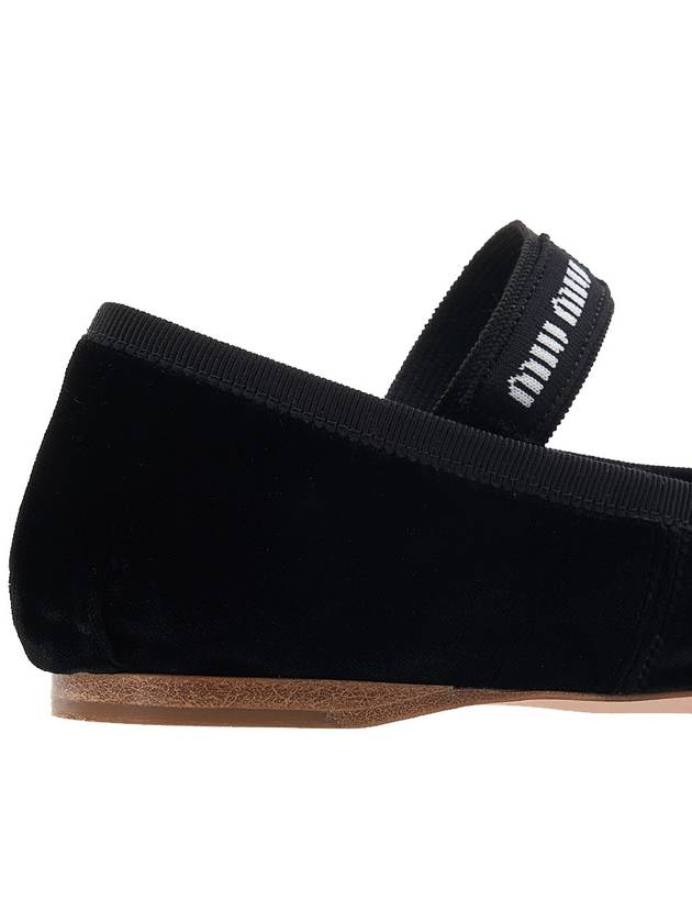 Velvet Ballerina Black - MIU MIU - BALAAN 11