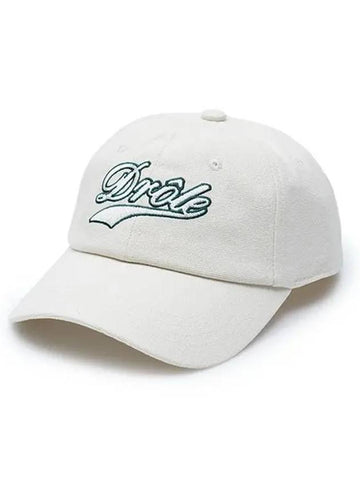 Drold Monsieur La Casquette Sports Ball Cap Cream CCP118 CO028 CM - DROLE DE MONSIEUR - BALAAN 1