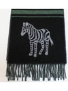 Zebra Team Muffler Green Black - PAUL SMITH - BALAAN 6