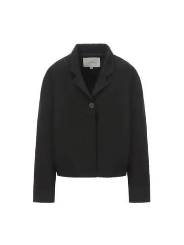 Jacket Women Tailored Crop Black - STUDIO NICHOLSON - BALAAN 1