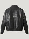 BLACK PREMIUM LEATHER BOMBER JACKET - IRO - BALAAN 2