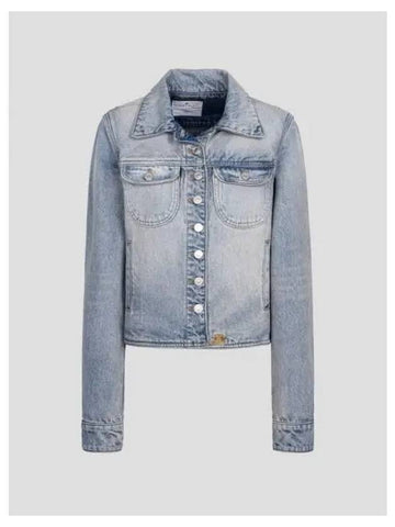 Women s multi frx blue denim rucker spring and fall jacket light domestic product GM0024021312759 - COURREGES - BALAAN 1