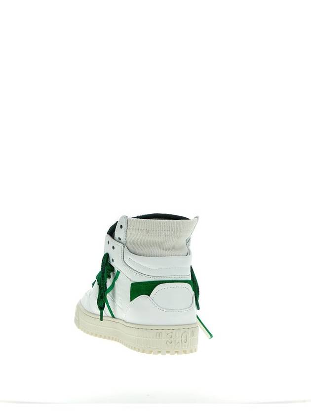 24 ss Leather Sneakers WITH Iconic Zip Tie OMIA065S24LEA0050155 B0650995992 - OFF WHITE - BALAAN 5