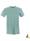 Cotton Crew Neck Short Sleeve T-Shirt Green - TOM FORD - BALAAN 2