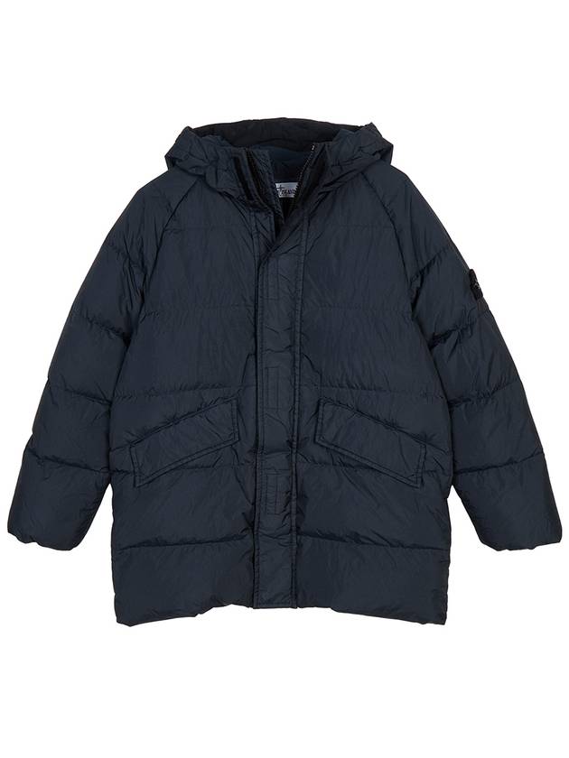 Raglan Down Padding Navy - STONE ISLAND - BALAAN 3